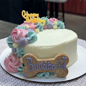 Dog Birthday Cake for Buddha-ful